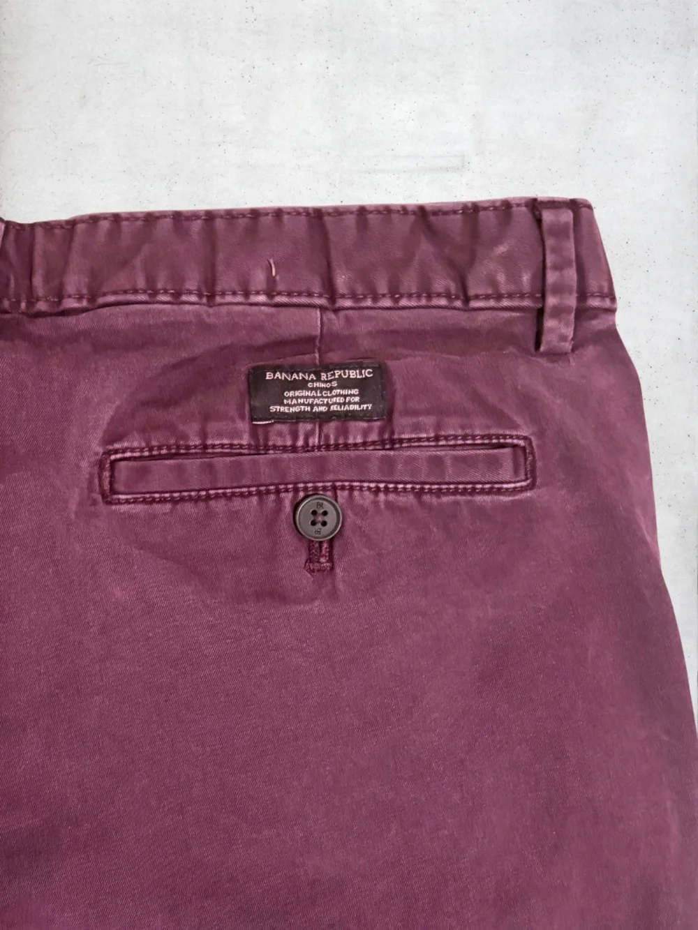 Banana Republic Skinny Fit Pants in Plum